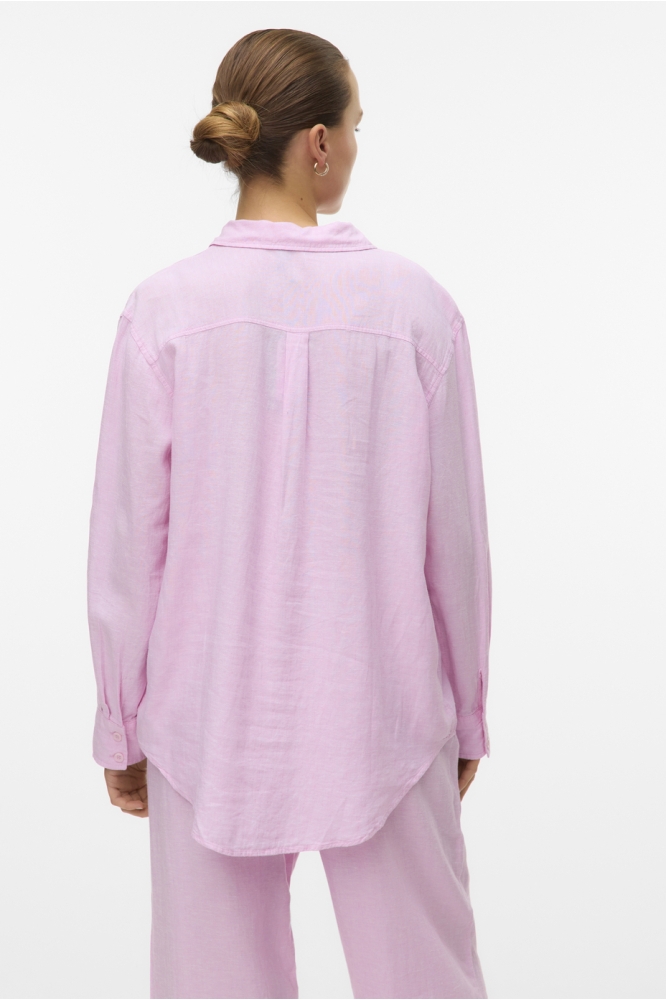 VMLINN LS SHIRT WVN NOOS 10305085 BONBON
